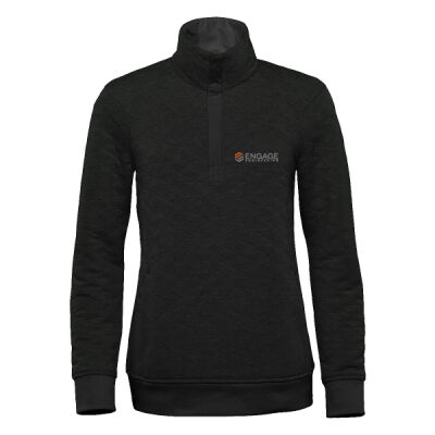 Montebello - Thermal 1/4 Zip Pullover - Ladies Thumbnail