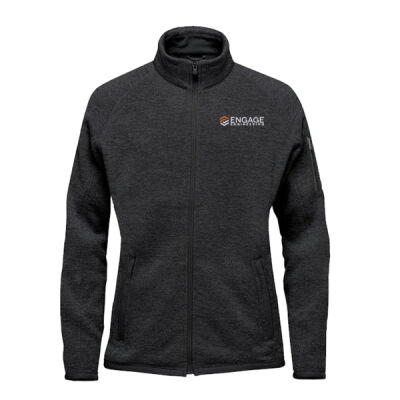 Avalante Full Zip Knit Sweater - Ladies Thumbnail